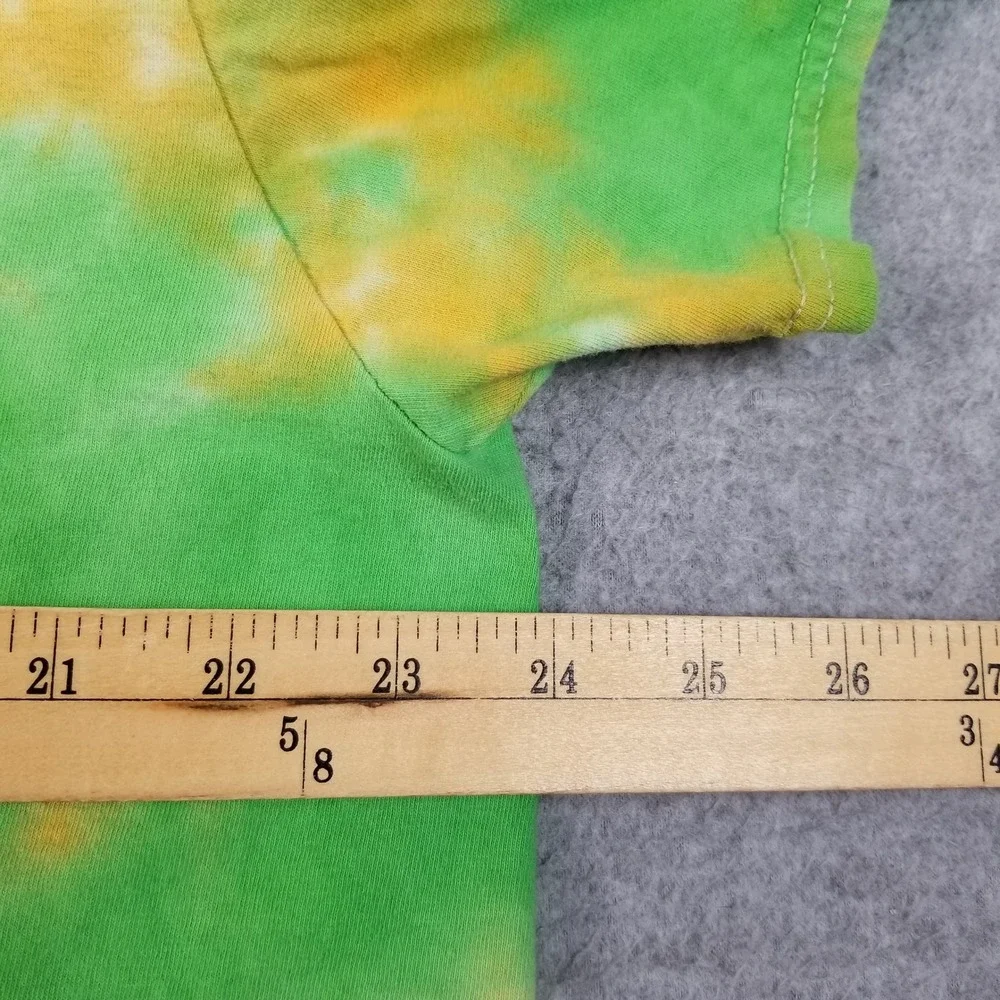 Stranger Things T Shirt Men's 2X 50 52 Green Yellow Tie Dye Tiger Pride 86‎ Tee